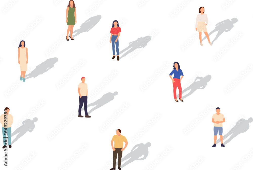 people on white background, vector people on white background, vector