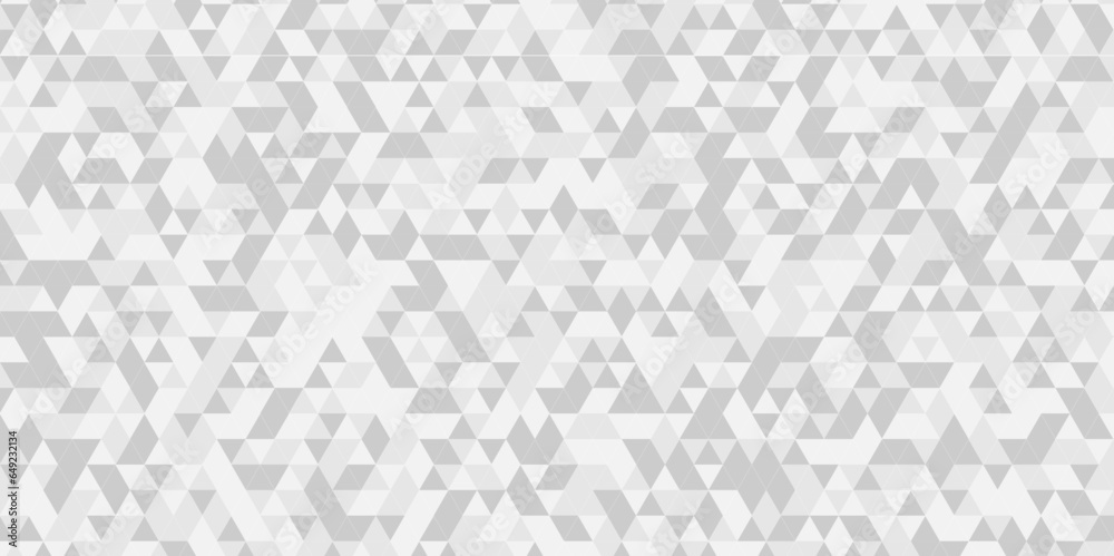 Abstract geomatics patter gray and white background. Abstract geometric pattern gray and white Polygon Mosaic triangle Background, business and corporate background. - obrazy, fototapety, plakaty 
