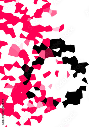 red and white background