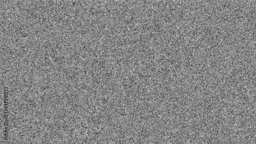 Old Retro TV - Static tv black and white noise caused by bad signal reception