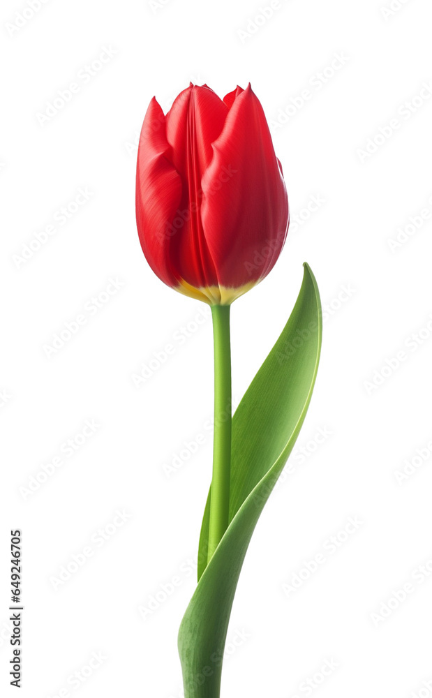 illustration of isolated red colored ltulip flower. Created with Generative AI
illustration of isolated red colored ltulip flower. Created with Generative AI