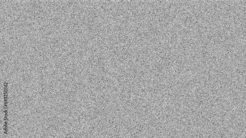 Old Retro TV - Static tv black and white noise caused by bad signal reception