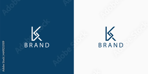 LK Letters Vector logo design vector image photo