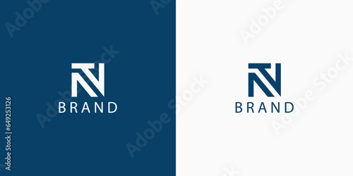 TN Letters Vector logo design vector image