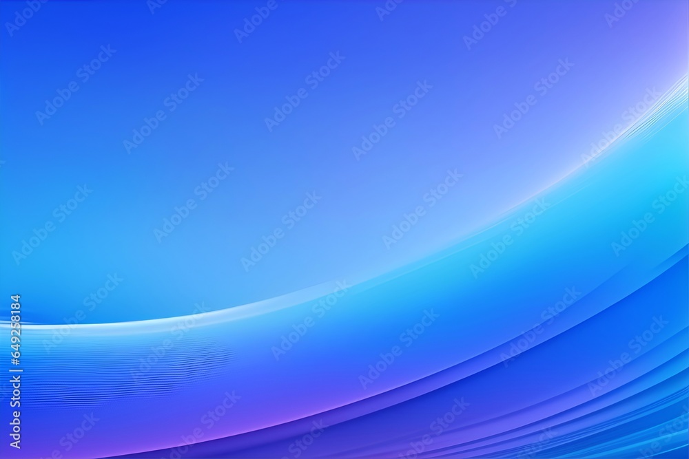 Fototapeta premium Ubstract curved colors background. AI generated illustration