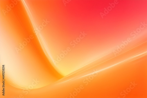 Ubstract curved colors background. AI generated illustration