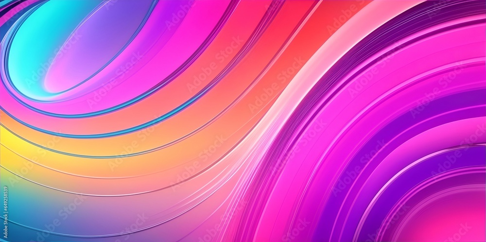 Ubstract curved colors background. AI generated illustration Ubstract curved colors background. AI generated illustration