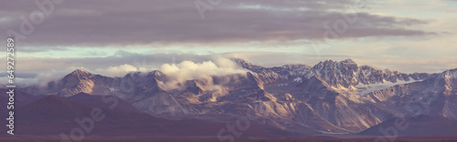 Mountains in Alaska panorama