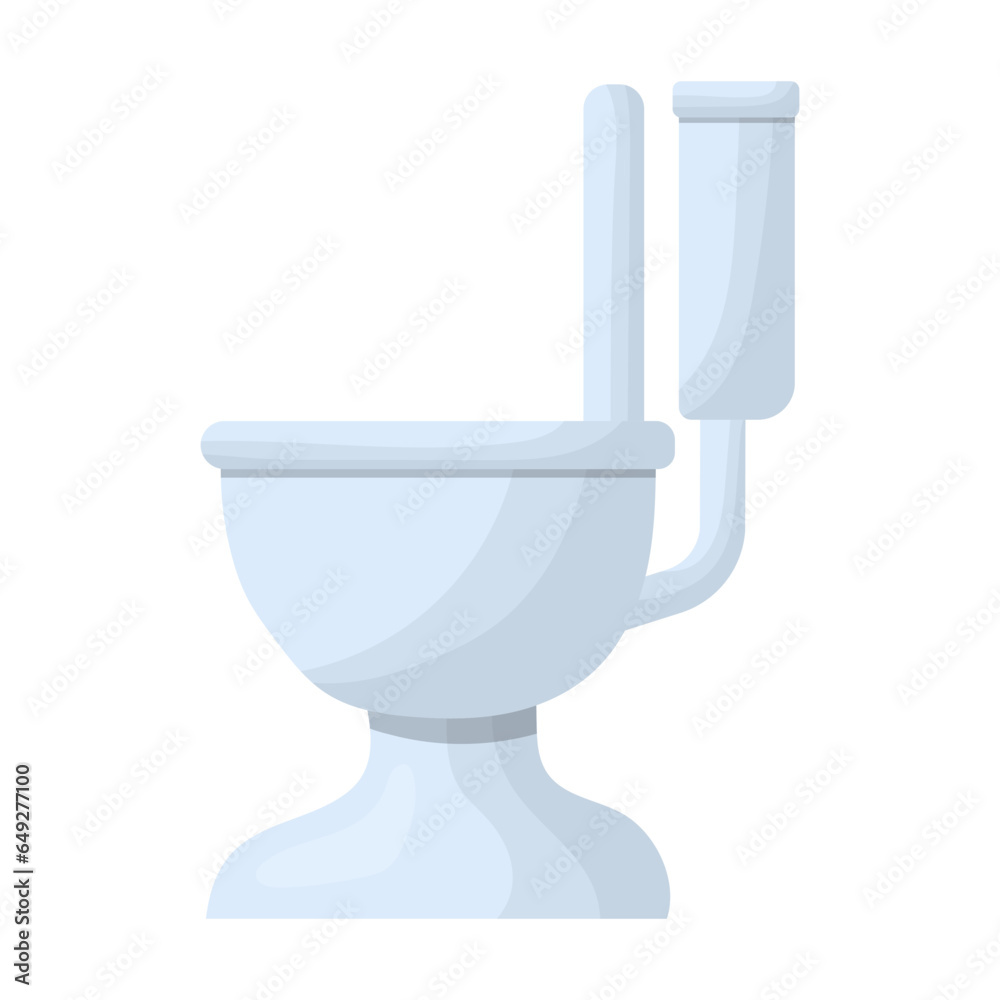 toilet. vector illustration on a white background toilet. vector illustration on a white background