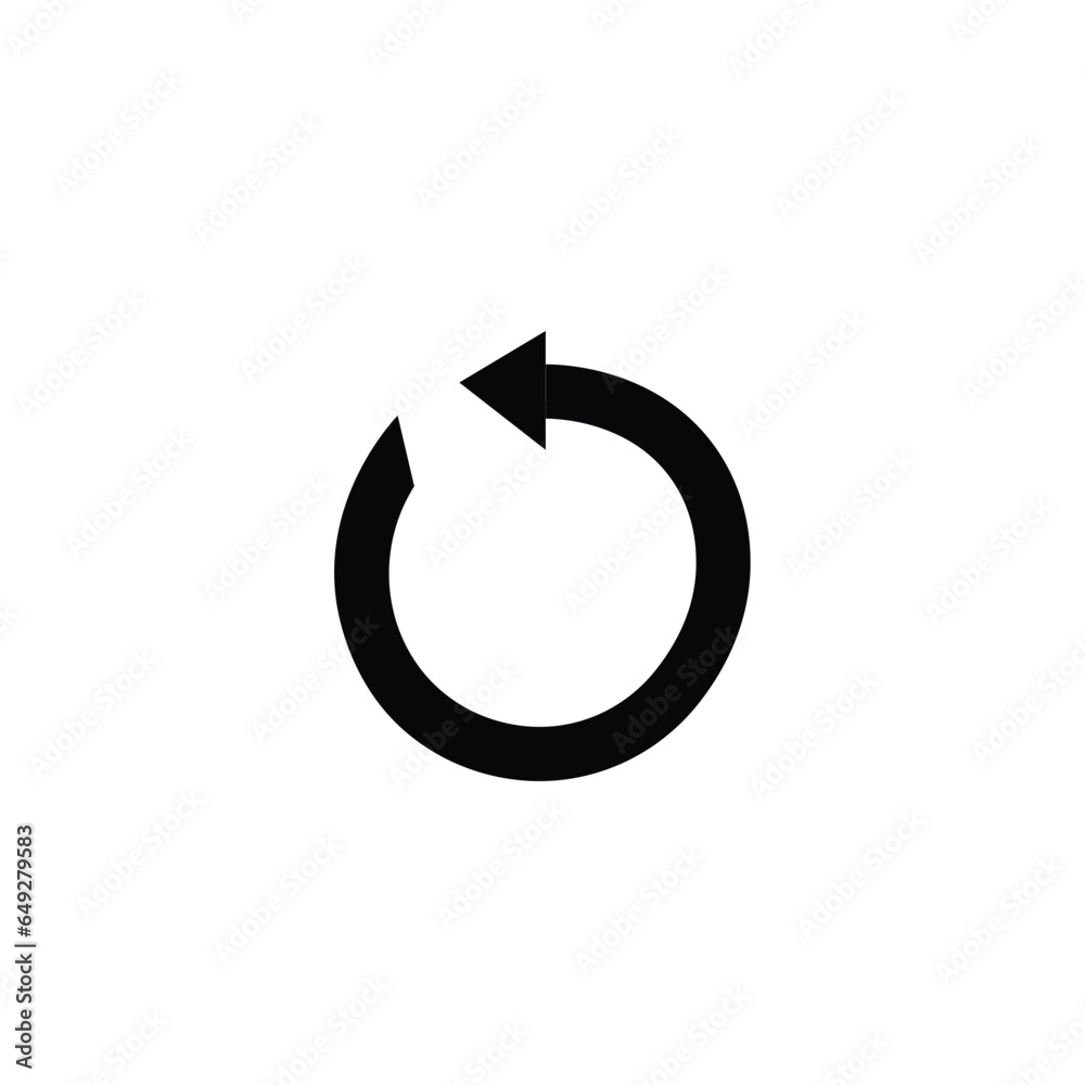icon replay player media line icon replay player media line
