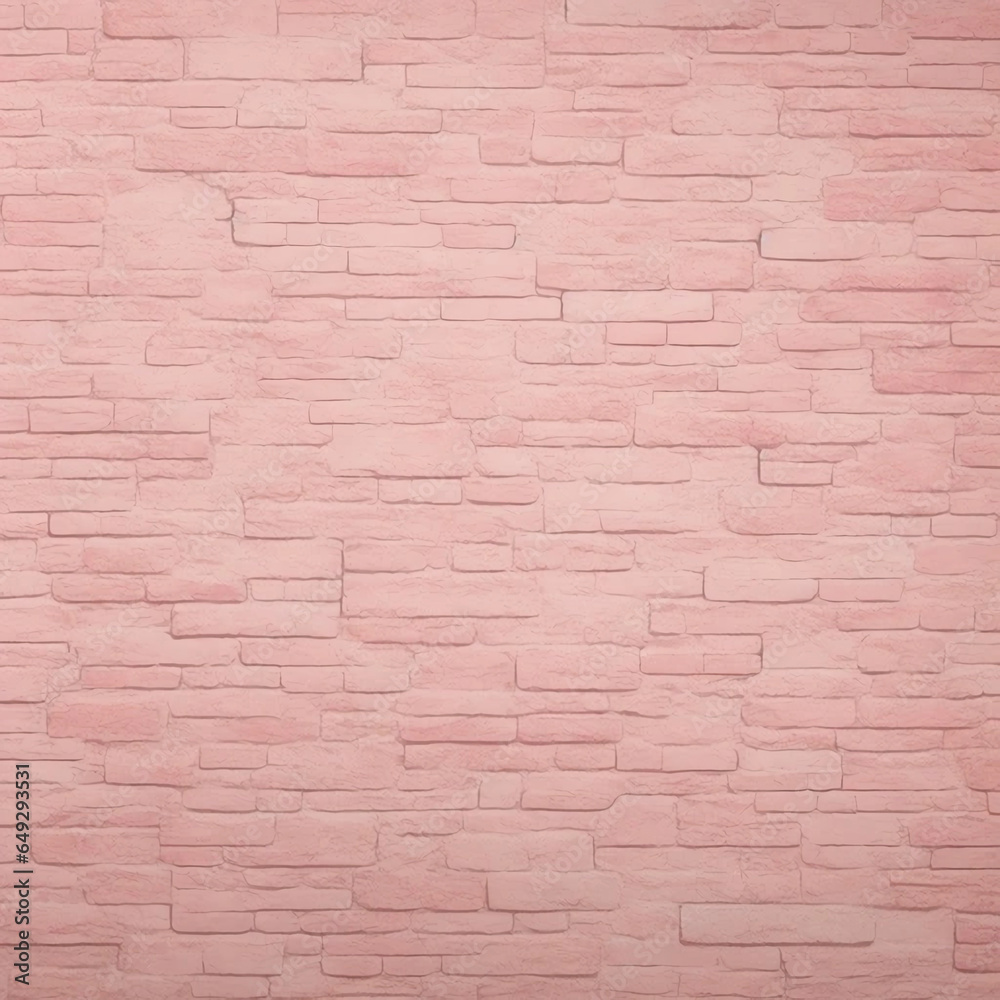 Fototapeta premium pink brick wall background