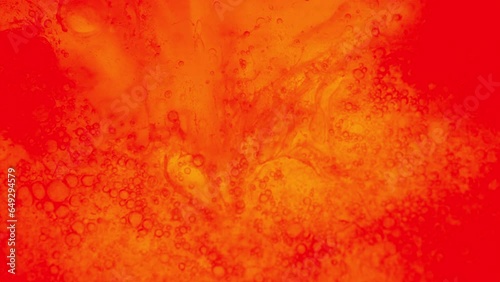 Lava texture flowing in slow motion