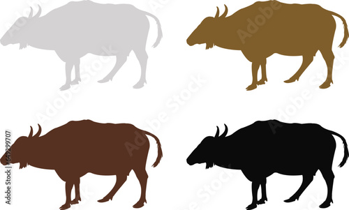 animals set cows © Vladimir