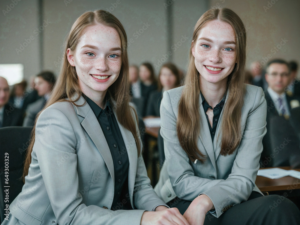 portrait of a businesswoman on meeting portrait of a businesswoman on meeting