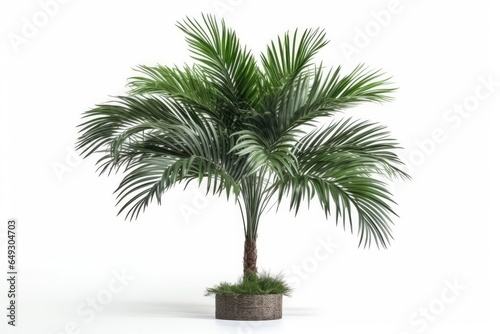 beautiful, evergreen palm tree, symbolizing the lush tropical beauty of nature.