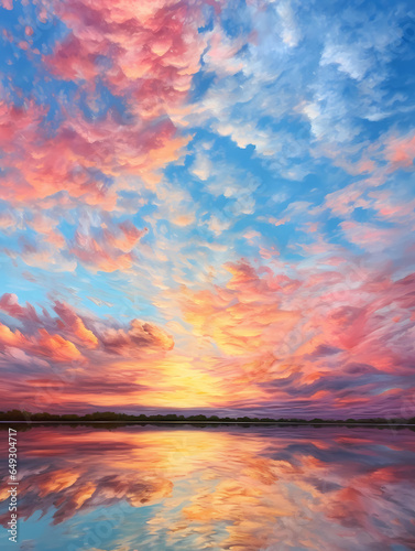 Sunset Over Water © netsign