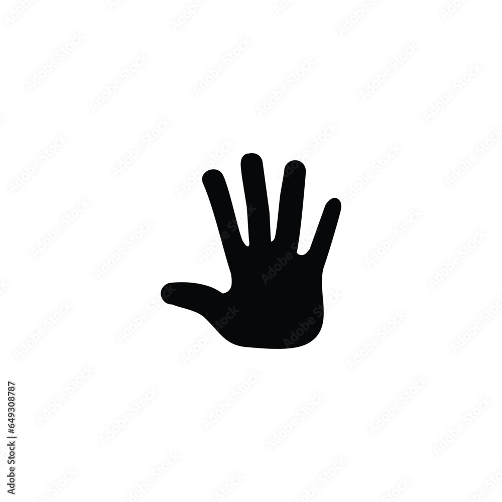 Hand icon. Simple style hand company big sale poster background symbol. Hand brand logo design element. Hand t-shirt printing. Bread vector for sticker. Hand icon. Simple style hand company big sale poster background symbol. Hand brand logo design element. Hand t-shirt printing. Bread vector for sticker.