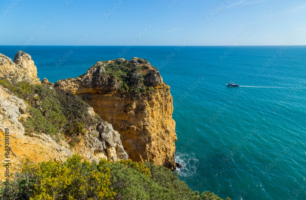 Ponta da Piedade cliffs