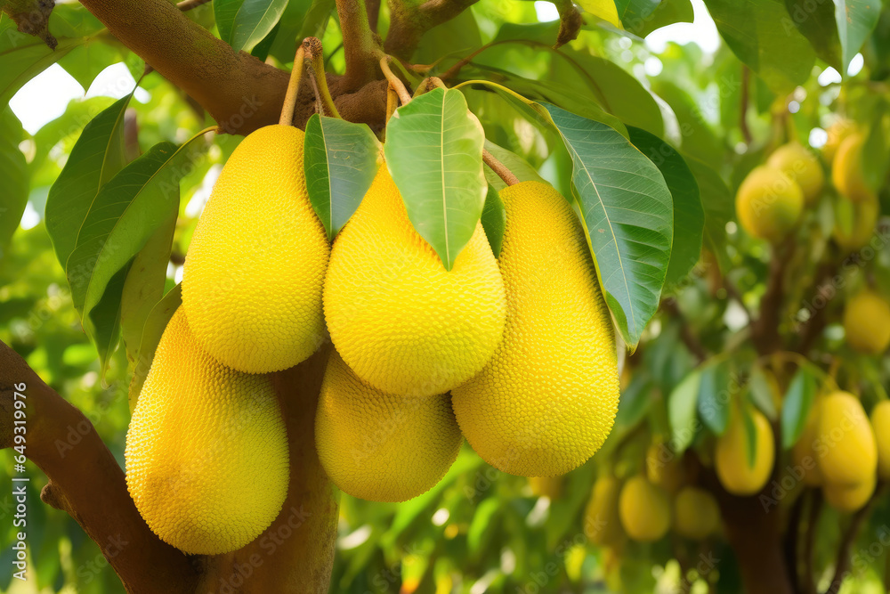 Exquisite Close-Up of Ripened Jackfruit