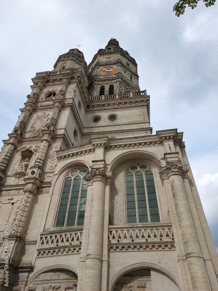 tour abbatiale de saint amand les eaux, nord, hauts de france