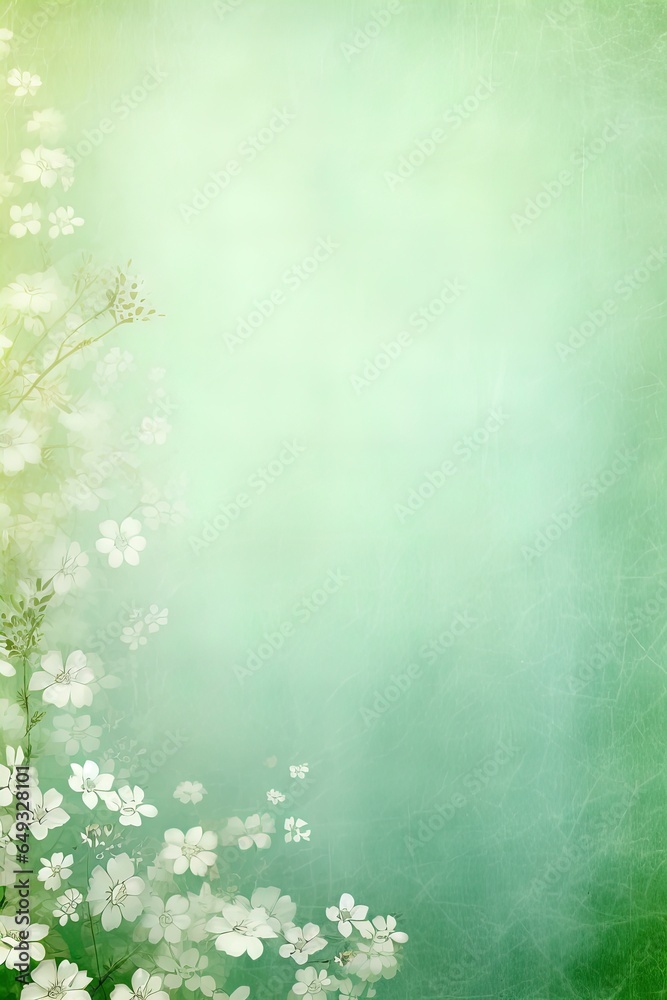 Pastel green background for the design. Design of postcards, albums, notebooks. Pastel green background for the design. Design of postcards, albums, notebooks.