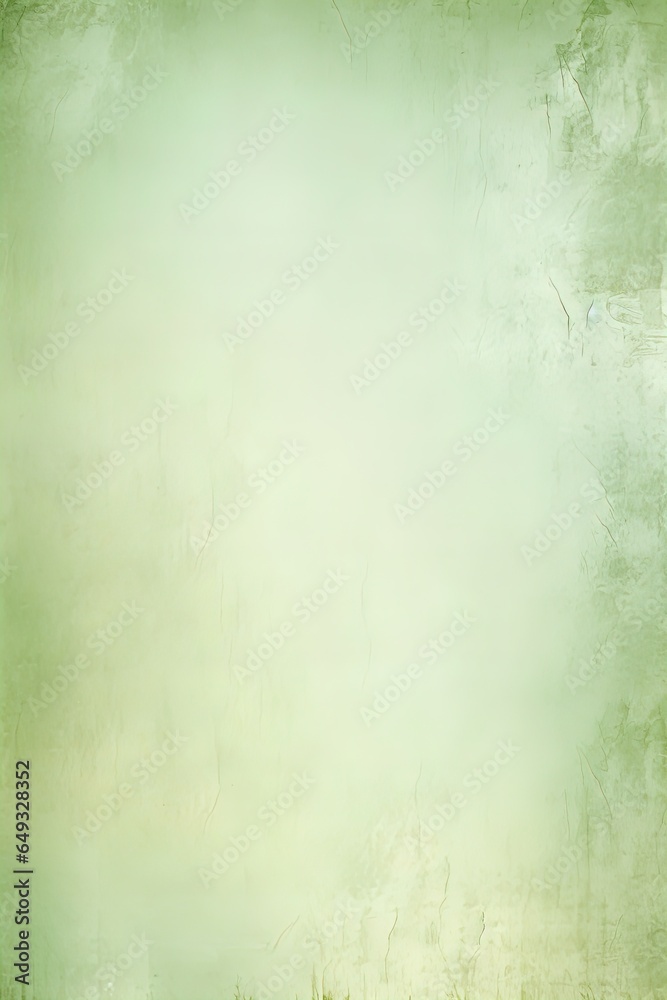 Obraz premium Pastel green background for the design. Design of postcards, albums, notebooks.