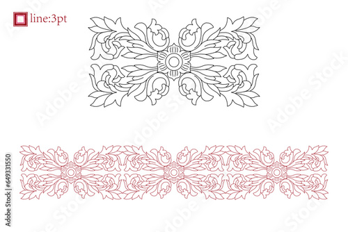 Luxury festive Chinese oriental traditional culture premium classical decoration red gold line art design vector illustration. Covers, greeting cards, logos, packaging, posters, backgrounds -Greeting 