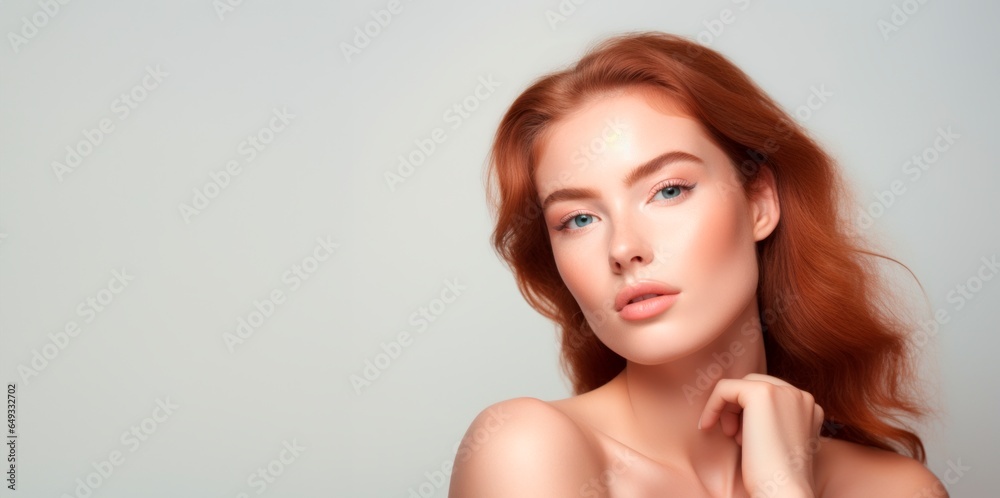 Beautiful face of young woman with perfect skin Beautiful face of young woman with perfect skin