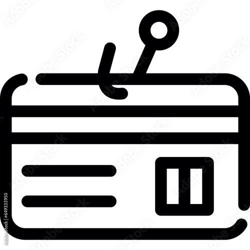 Phishing Credit Card Icon