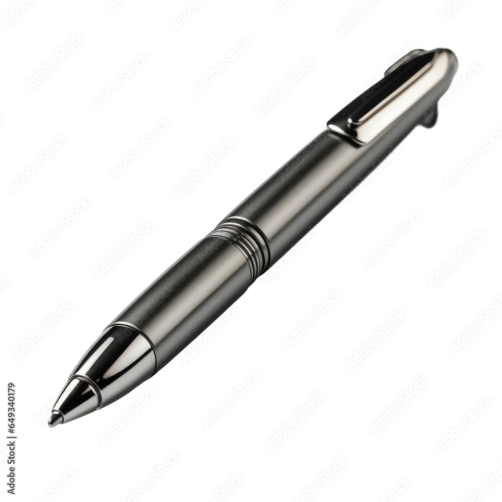 Pen isolated on transparent background. Concept of school, education and stationery. Pen isolated on transparent background. Concept of school, education and stationery.