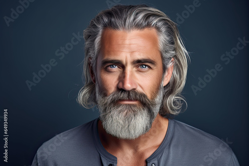 portrait of a man with a well-groomed beard