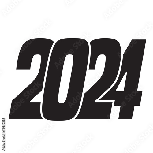 2024  ano 2024  feliz ano novo 2024  2024 vetor  2k24  