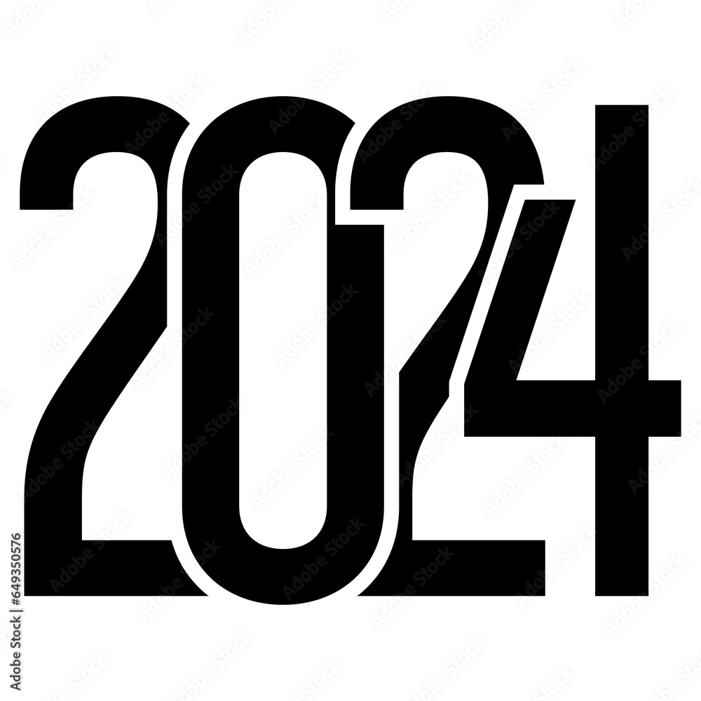 2024, ano 2024, feliz ano novo 2024, 2024 vetor, 2k24, ilustración de