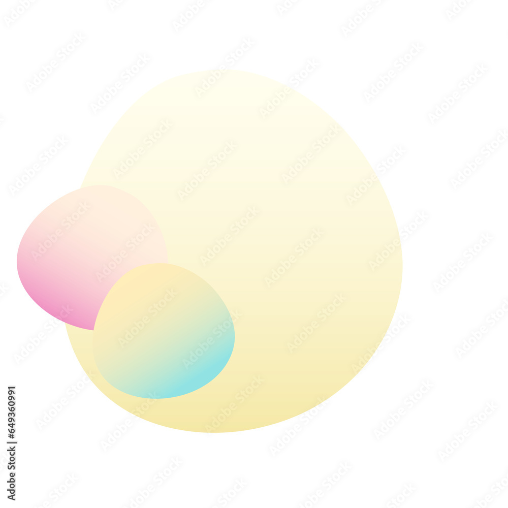 Abstract Bright Gradient Colored Shape Icon 