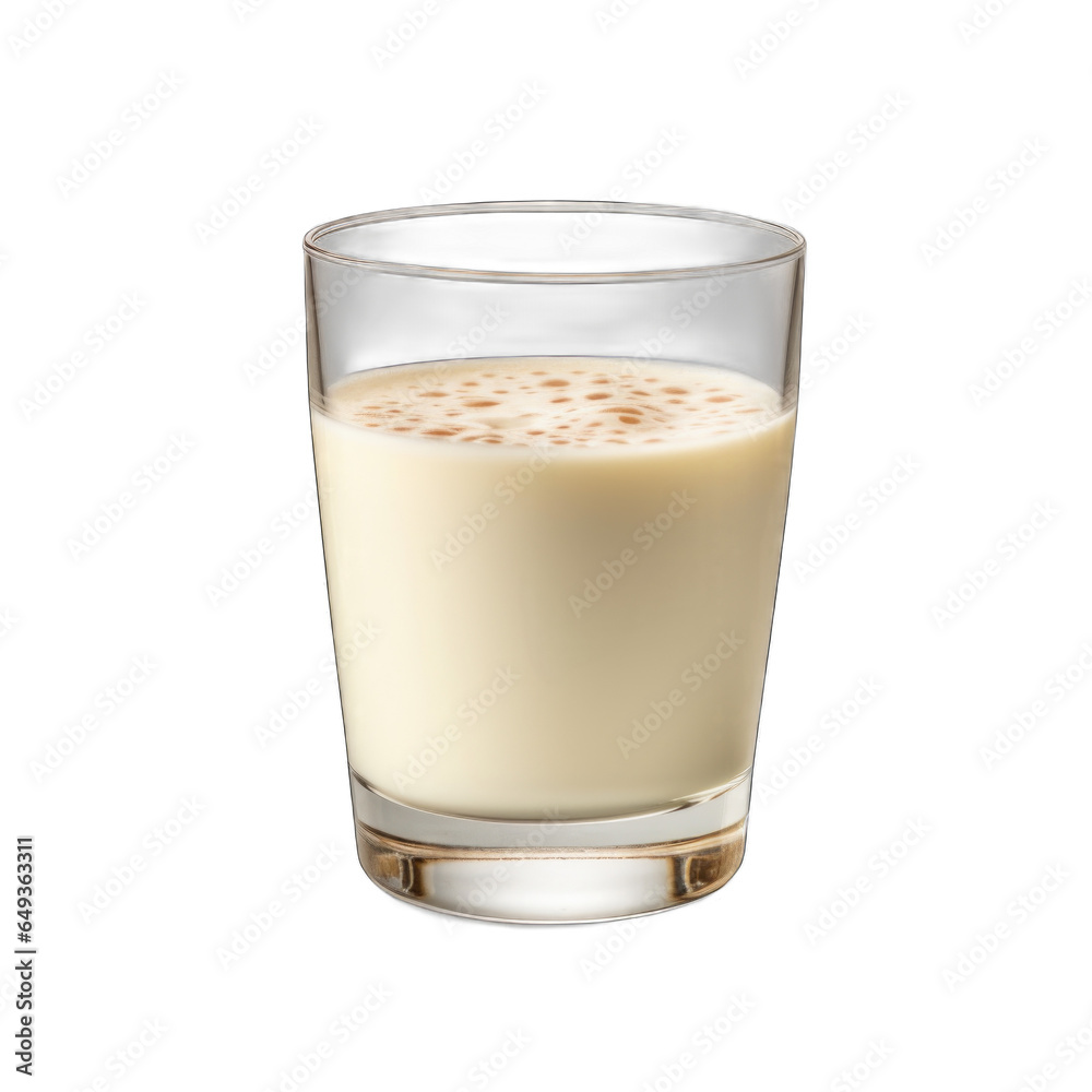 Classic Eggnog isolated on transparent background Classic Eggnog isolated on transparent background