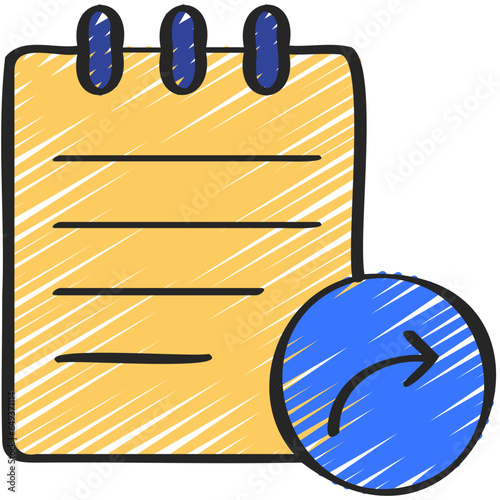 Notes Sharing Icon