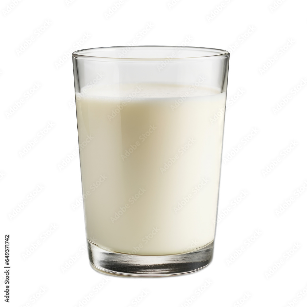 Warm Vanilla Milk isolated on transparent background Warm Vanilla Milk isolated on transparent background