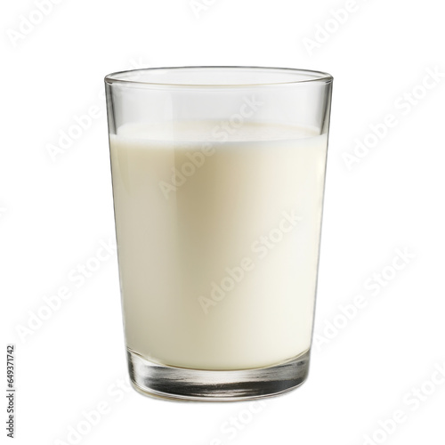 Warm Vanilla Milk isolated on transparent background