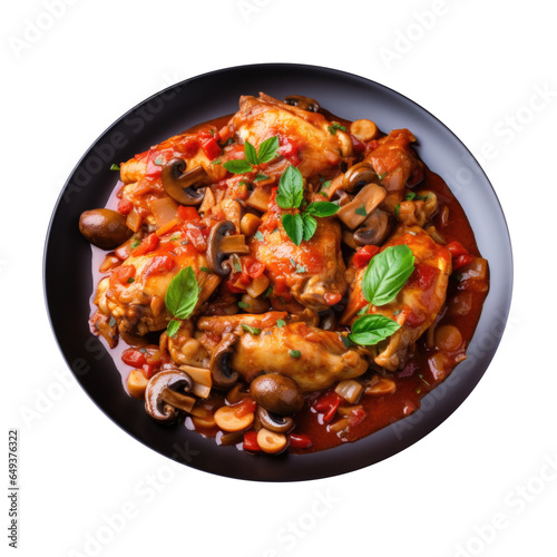 A Plate of Chicken Cacciato...