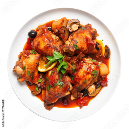 A Plate of Chicken Cacciato...