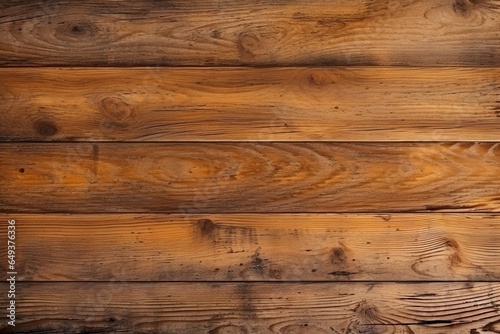 Brown wood texture background. Wooden planks old of table top view and board nature pattern decoration | Generative AI