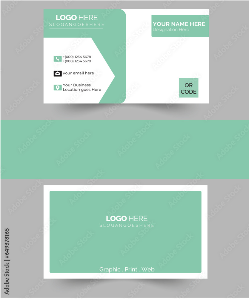 Businees Flyer Creative Corporate Template Minimal Brochure Cover Design A4 Size for Marketing