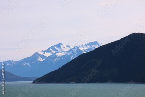 Snow Capped Mountain In Alaska