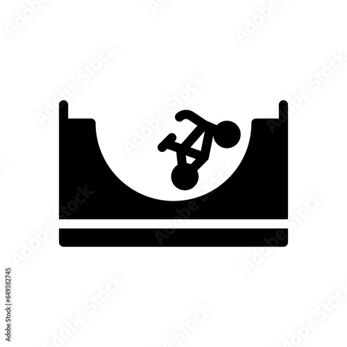 bike glyph icon