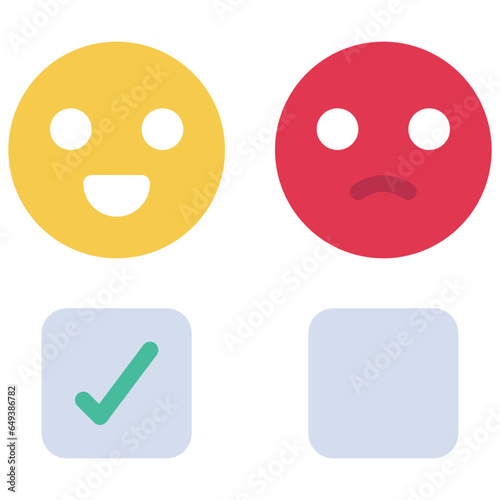 Correct Emoji Selection Icon