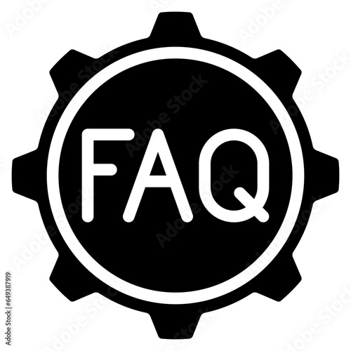 FAQ Cog Icon