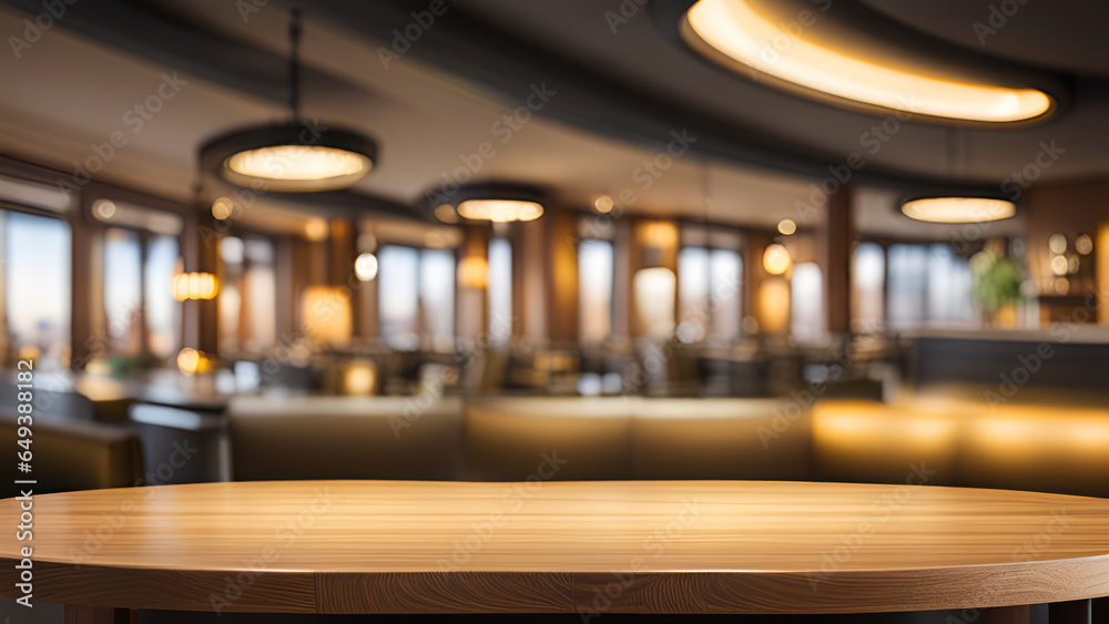 interior of a restaurant