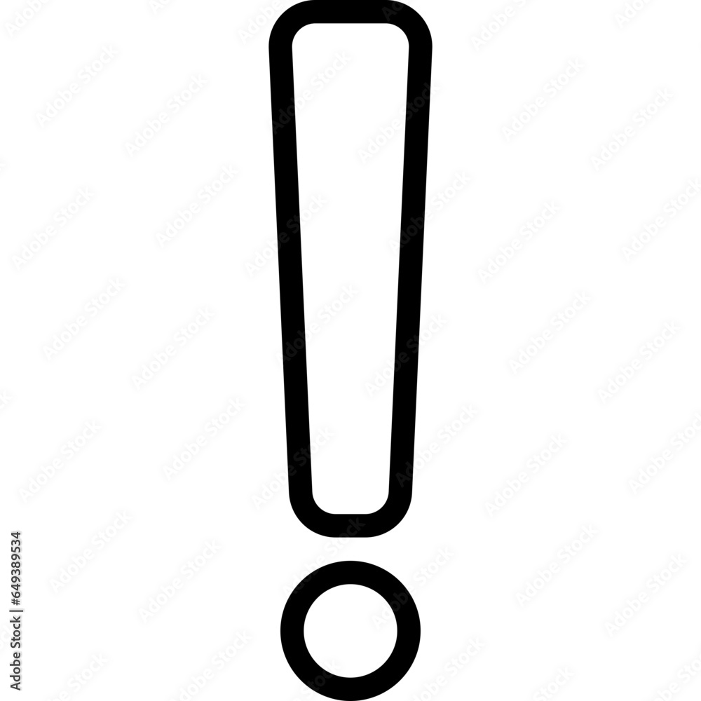 Exclamation Mark Sign Icon