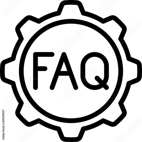 FAQ Cog Icon