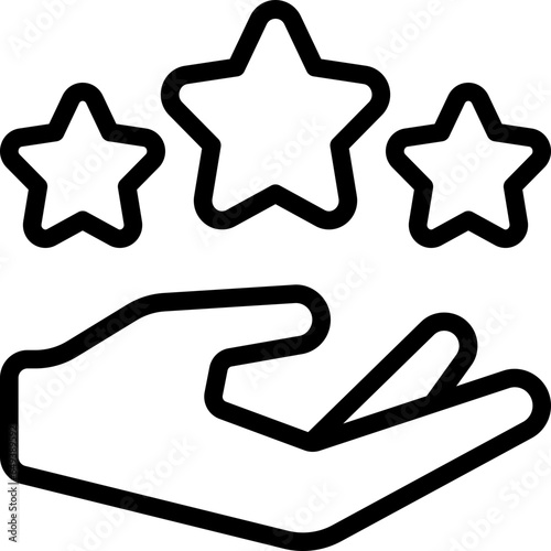 Give Out Review Icon